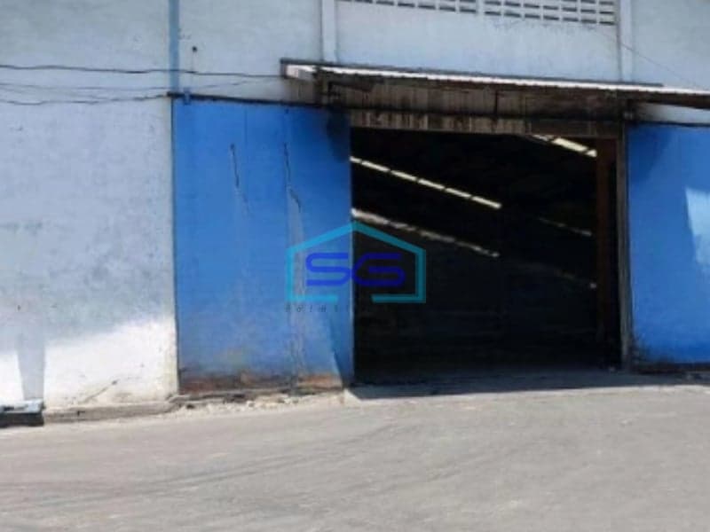 Disewakan Gudang Luas Bangunan  3305 m² Lokasi Bebas Banjir di Kalianak Surabaya