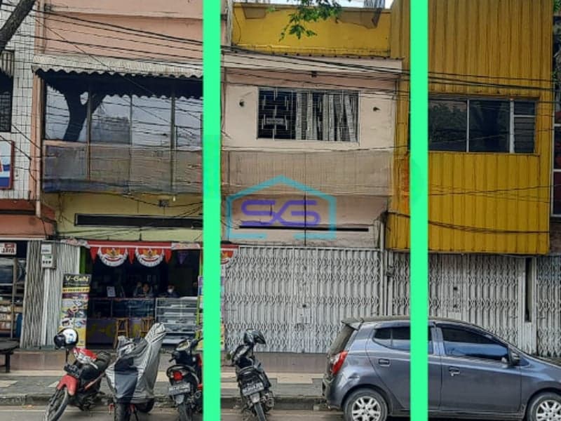 Dijual Ruko 3 Lantai Jalan Jendral Sudirman Palembang Luas Bangunan 237m2