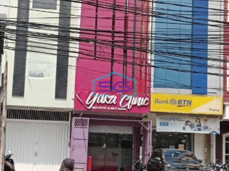 Disewaka Ruko Hadap Jalan Raya Siap Pakai di Cipondoh Tangerang Kota