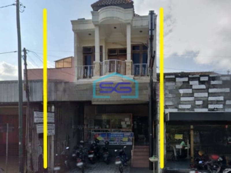 Dijual Ruko Dipusat Kota Gunungketur Pakualaman Jogja Luas Bangunan 160 m²