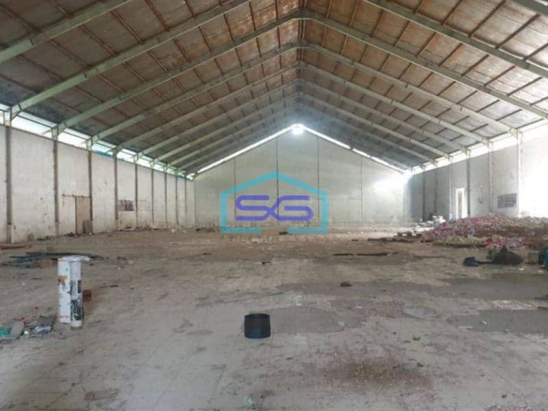 Dijual Gudang Atau Pabrik di Daerah Curug Gunung Sindur Bogor Izin Industri LT 5092m2