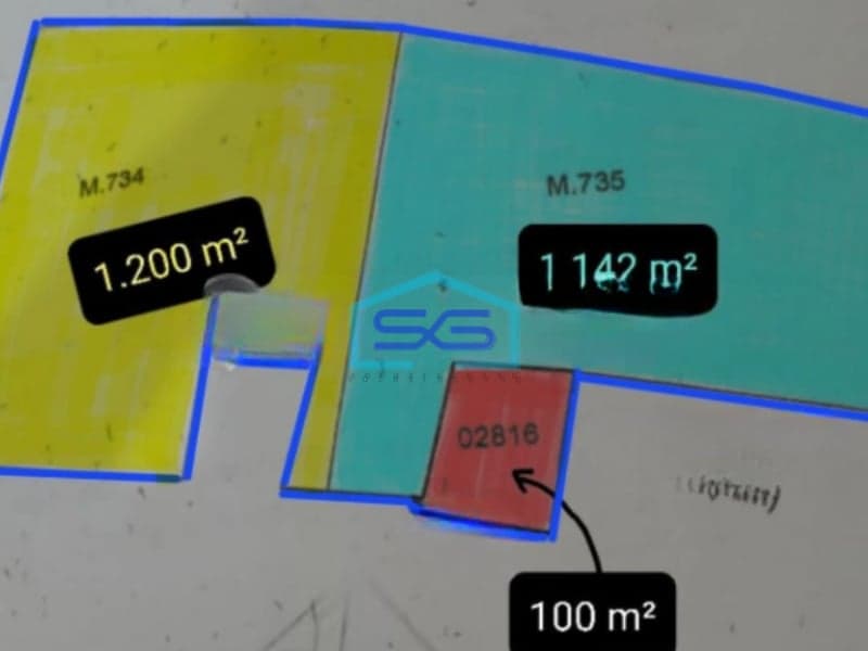 Dijual Tanah Di Cipondoh Tangerang Shm Luas Tanah 2442 M²