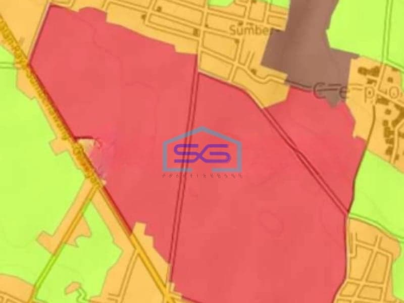 Dijual Tanah Zona Industri Lokasi Sumberlawang Sragen Jawa Tengah Luas 90 Hektar