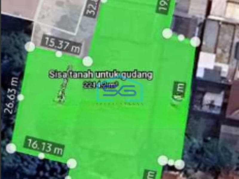 Di Sewakan Tanah Di Lokasi Super Stratagis Di Limo Depok Luas Tanah  2000 m²