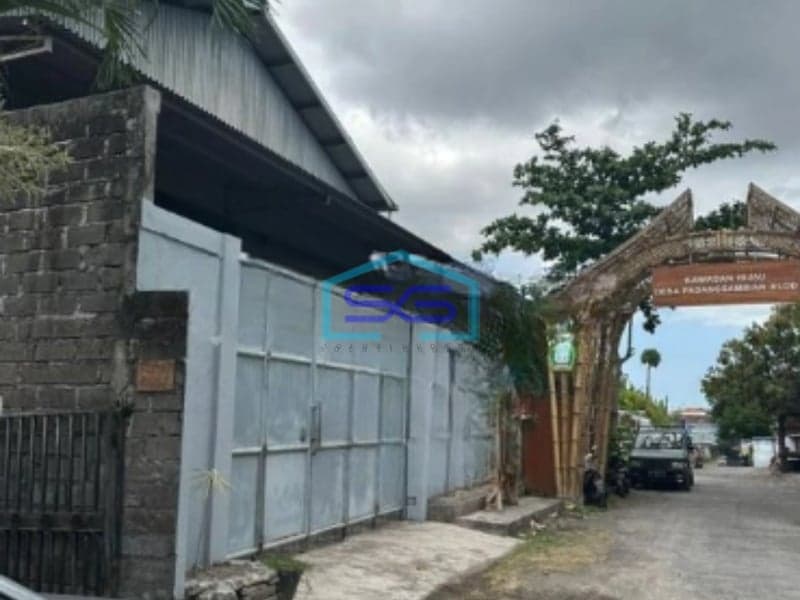Disewakan Gudang Bebas Banjir Luas Bangunan 350m2 SHM Bagus di Denpasar Bali