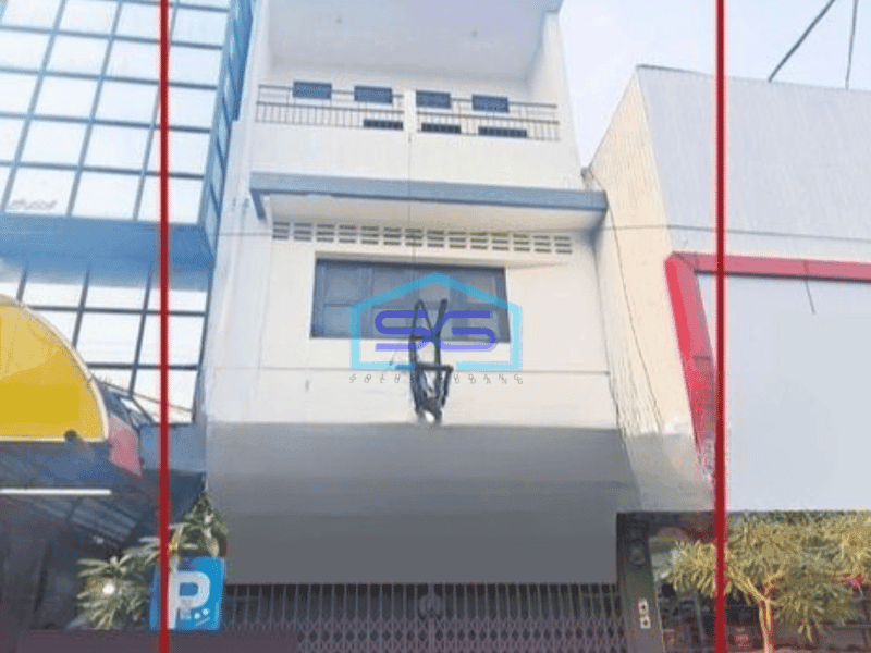 Disewakan Ruko di Malang Jawa Timur Bangunan 3 Lantai LB 285m2