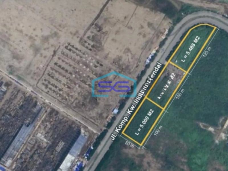 Dijual Tanah Dalam Kawasan Industri di Kendal Jawa Tengah Luas Tanah 15000m2