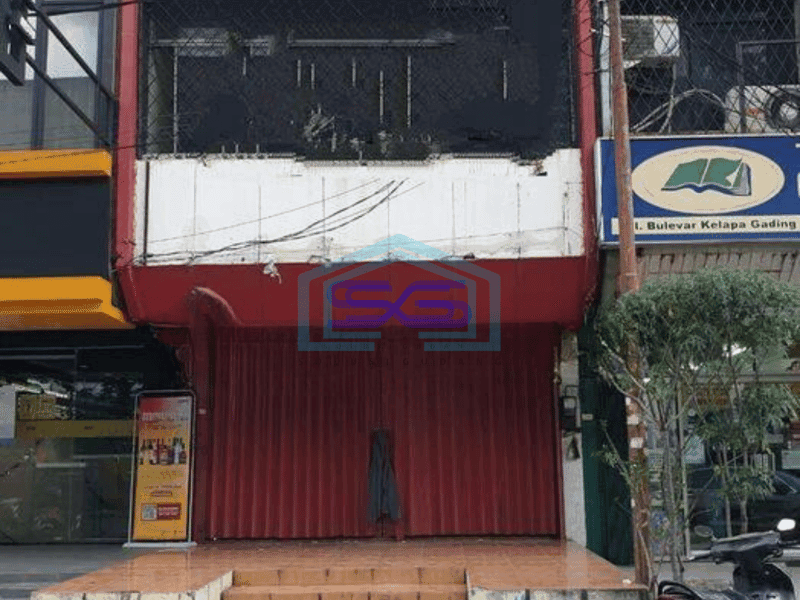 Disewakan Ruko di Jalan Boulevard Raya Kelapa Gading Jakarta Utara