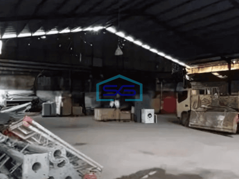 Dijual Cepat Gudang Ex Pabrik Konstruksi di Salembaran Kosambi Tangerang