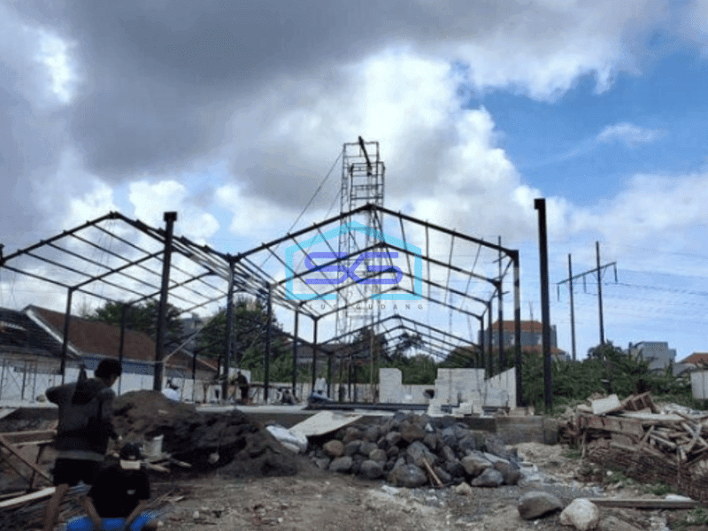 Disewakan gudang baru dibangun di Padang Sambian Denpasar Barat Bali