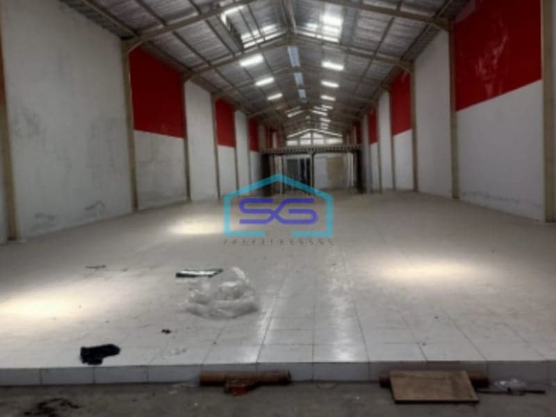 Disewakan Gudang di Pinggir Jalan Raya Akses Kontainer di Parangjoro Sukoharjo Solo LB 1300m2