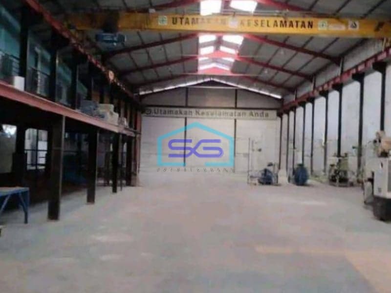 Dijual Gudang Murah Bagus 1100m2 Ada Hoise Crain Lokasi Mustika Jaya Bekasi