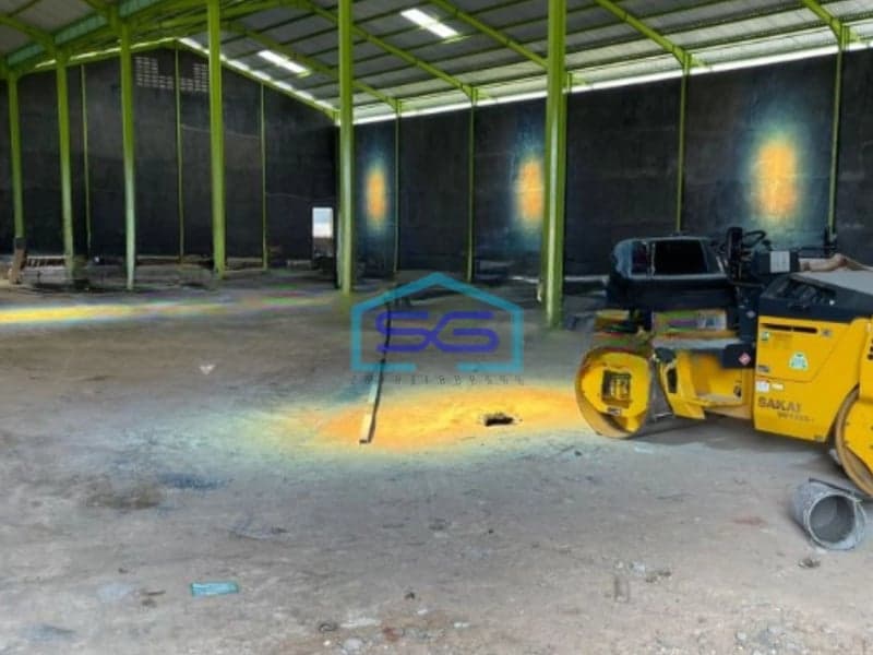 Dijual Gudang Bebas Banjir Luas Bangunan  1824 m² Lokasi Tangerang