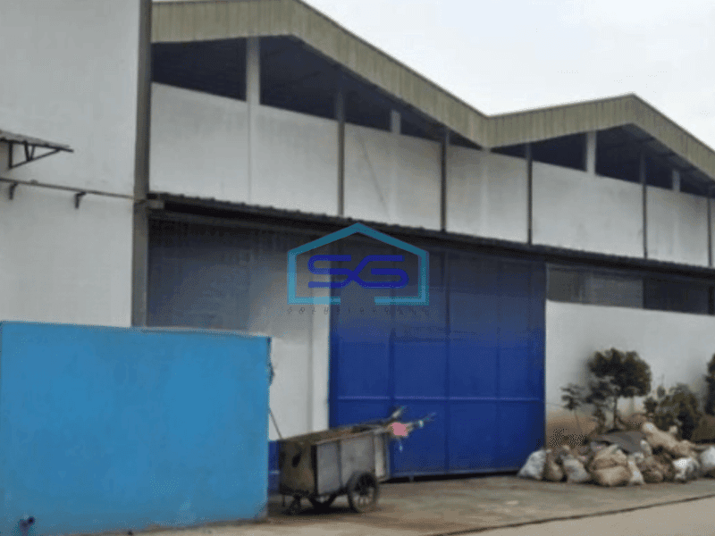 Dijual Pabrik Luas Bangunan 2446 m² Lokasi Bebas Banjir di Dadap Tangerang