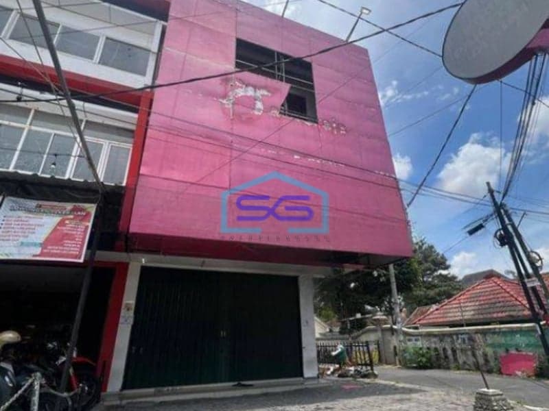 Disewakan Ruko Murah Hook Area Babarsari Sleman Yogyakarta Lokasi Strategis LB 231m2