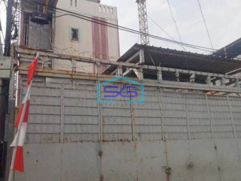Dijual Gudang di Mangga Besar Jakarta Barat LB 564m2
