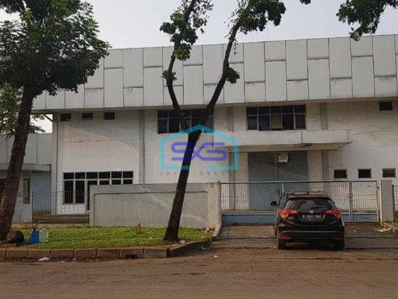 Disewakan Gudang Siap Pakai Posisi Hook Akses Kontainer di Kawasan Industri Jababeka 1 Cikarang Bekasi LB 2000m2