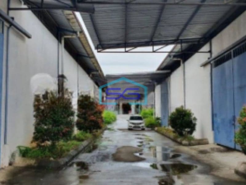 Dijual Gudang Di Jl. Raya Jeungjing Cisoka Kabupaten Tangerang Sudah Renovasi Shm LT 6400 M2