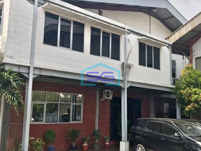 Dijual Gudang Ex Pabrik Bebas Banjir di Cibitung Bekasi LT 4439m2