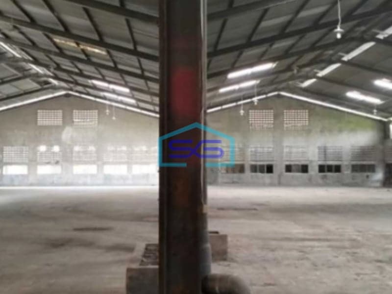 Disewakan Gudang Siap Pakai Gudang Rapih Akses Kontener 40ft di Batu Ceper Tangerang LB 3100m2