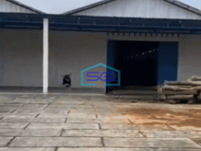 Dijual Gudang Strategis Zona Industri Klaten Luas 7000m2