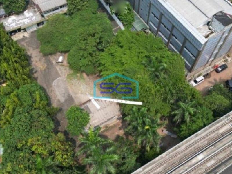 Disewakan Tanah Daerah Tebet MT Haryono Jakarta Selatan Mainroad Strategis LT 3154m2