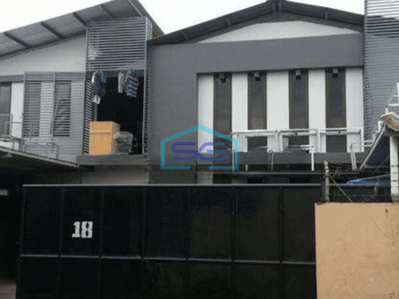 Dijual Gudang di Jalan Benda Tangerang Bisa Akses Kontainer 20 Feat