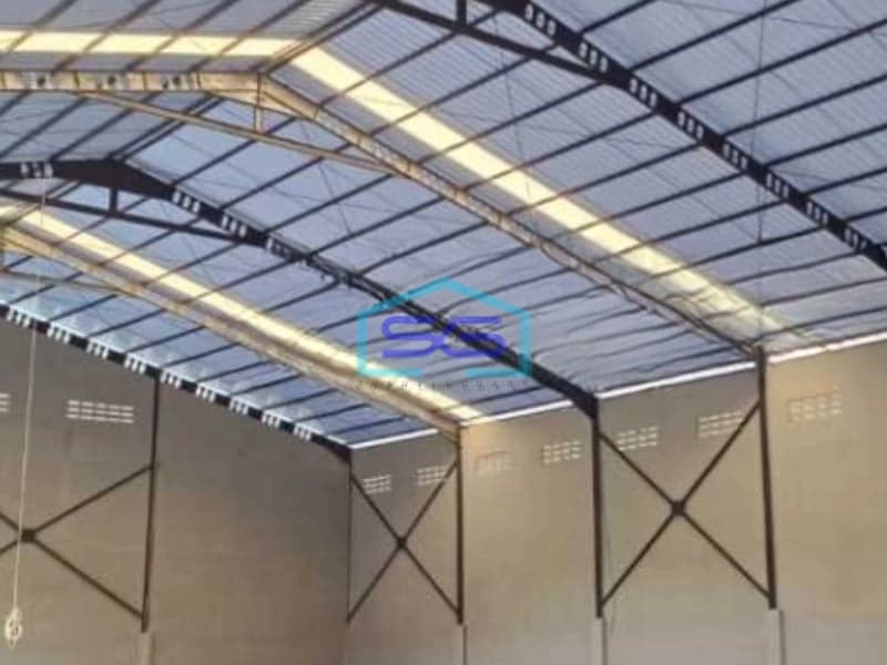 Dijual Gudang Akses Container 40 Feet Luas Bangunan 1468 m² di Tangerang