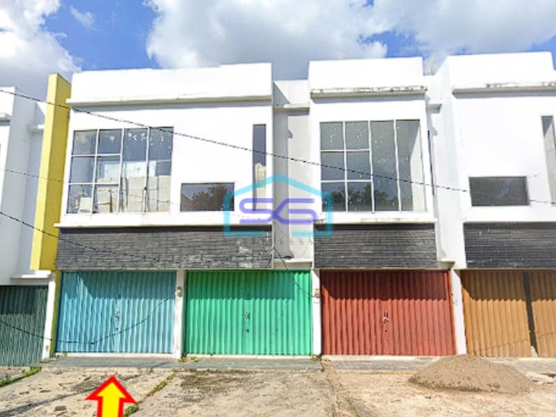 Dijual Ruko Baru di Area Pasar Tradisional Maskarebet Palembang Luas Bangunan 104m2