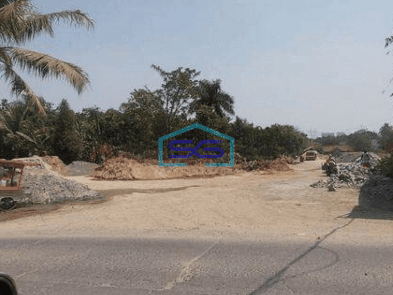 Disewakan Lahan Tanah Padat dan Datar di Cisauk Tangerang