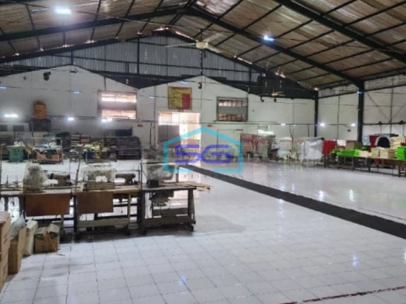 Dijual Pabrik di Ngelom Sepanjang Taman Sidoarjo Jawa Timur Luas Tanah 3200m2