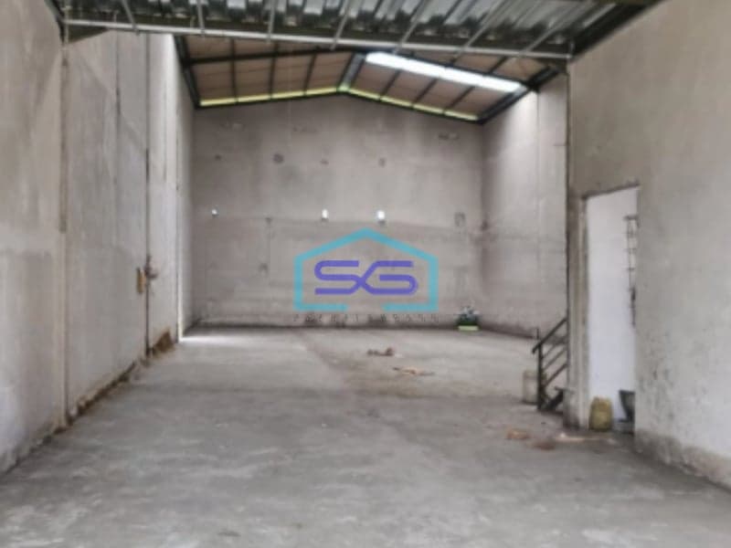 Dijual Gudang di Komplek Pergudangan di Teluk Naga Tangerang Sudah Renovasi SHM LT 240m2