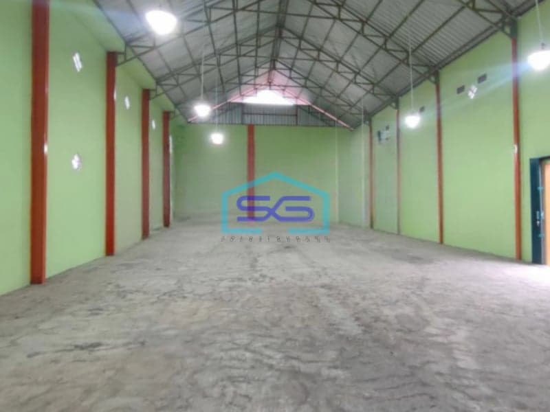 Disewakan Gudang Siap Pakai Luas Tanah 350 m² Akses Container di Ngaglik Sleman Yogyakarta