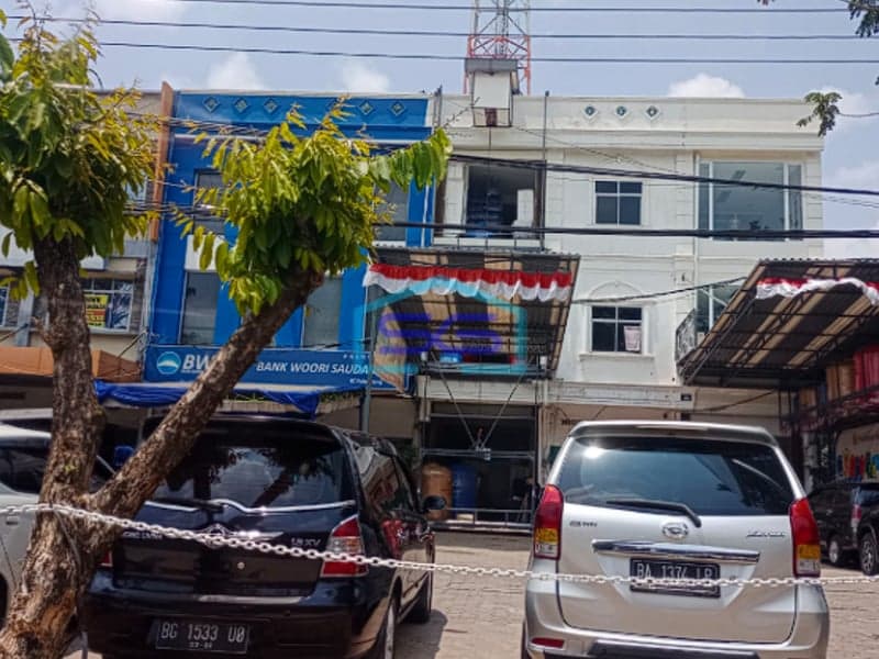 Disewakan 1 unit Ruko Jln Basuki Rahmat Palembang Luas Bangunan 204m2