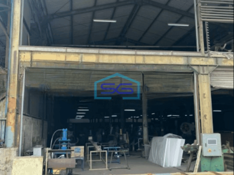 Dijual Cepat Gudang Luas Bangunan 9606 m² Ada Kantor di Jurumudi Tangerang