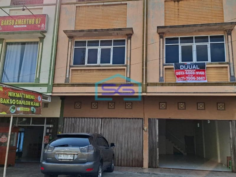 Dijual Ruko Jumbo di Jalan Perindustrian di Palembang Sumatera Selatan LB 375m2
