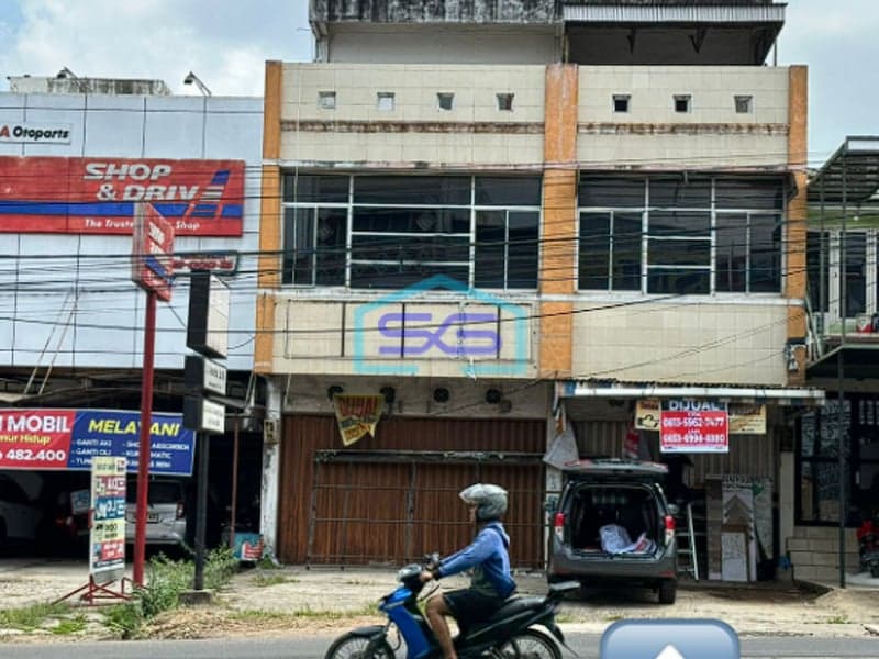 Dijual Ruko Strategis di Jalan MP Mangkunegara Kenten Palembang LB 144m2