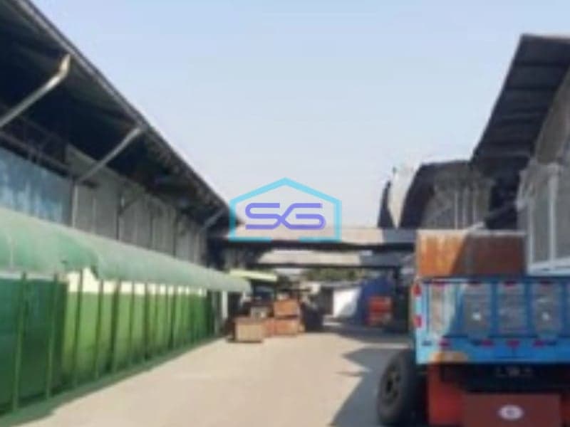 Dijual Pabrik Akses Container 40 Feet Luas Bangunan 16500 m² di Tangerang