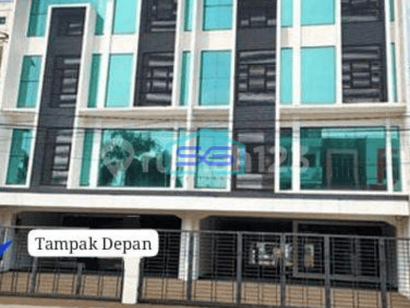 Dijual Gedung Baru Kantor Luas Bangunan  1038 m² di Jatinegara Jakarta Timur