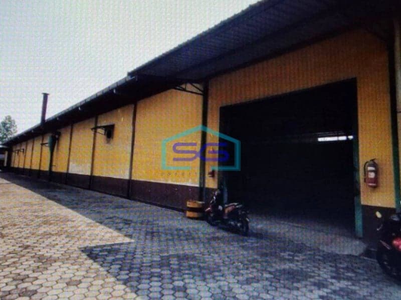 Dijual Gudang ex Pabrik di Mojokerto LT 48673m2