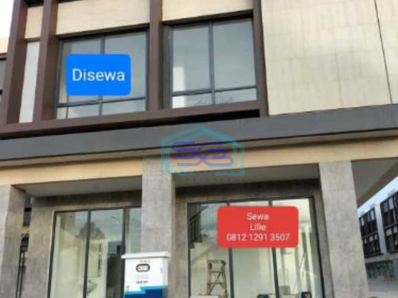 Disewakan Ruko Baru 3 Lantai di Northridge Business Center,bsd City Tangerang Selatan Luas Bangunan  120 m²