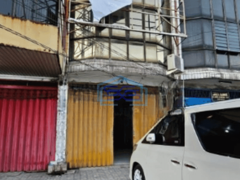 Dijual Ruko 3 Lantai SHM Komersil di Raya Kapas Krampung Dekat Pasar Atum