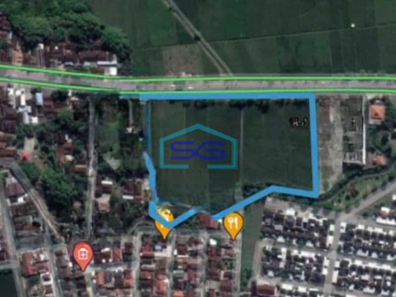 Dijual Tanah Kering Siap Bangun di Jalan Raya Solo Tawangmangu Karanganyar Solo LT 20776m2