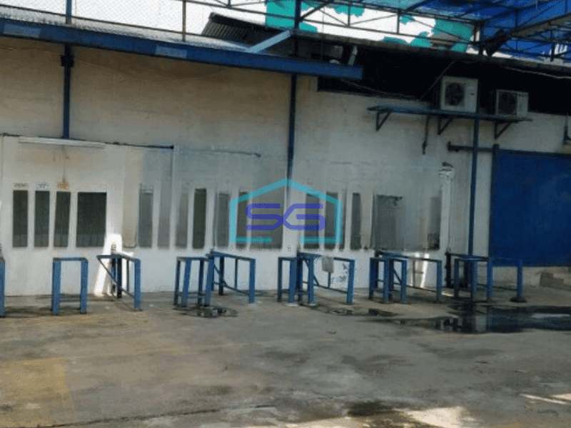 Disewakan Gudang Luas Bangunan  5283 m² Lokasi Strategis Pinggir Jalan Raya Bantar Gebang Bekasi