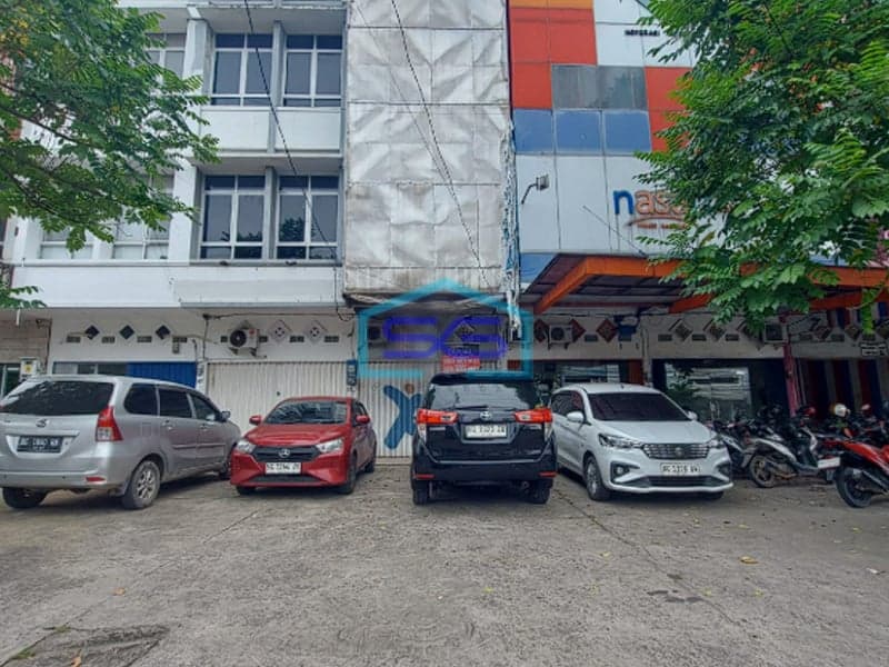 Dijual Ruko 3 Lantai di Jl. Kapten A. Rivai, Palembang LB 179m2