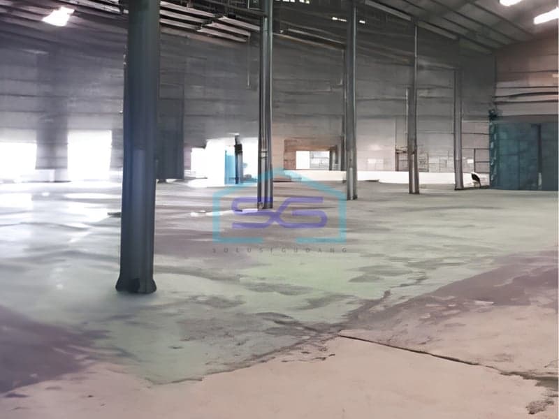 Factory Warehouse for Sale Land Area 4060 sqm Flood-Free Location in Cikarang