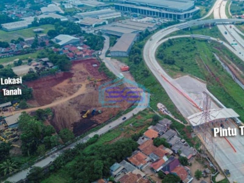 Dijual Tanah Dipinggir Jalan Raya Lokasi Bagus di Narogong Bekasi Luas Tanah (PxL)  5200 m²