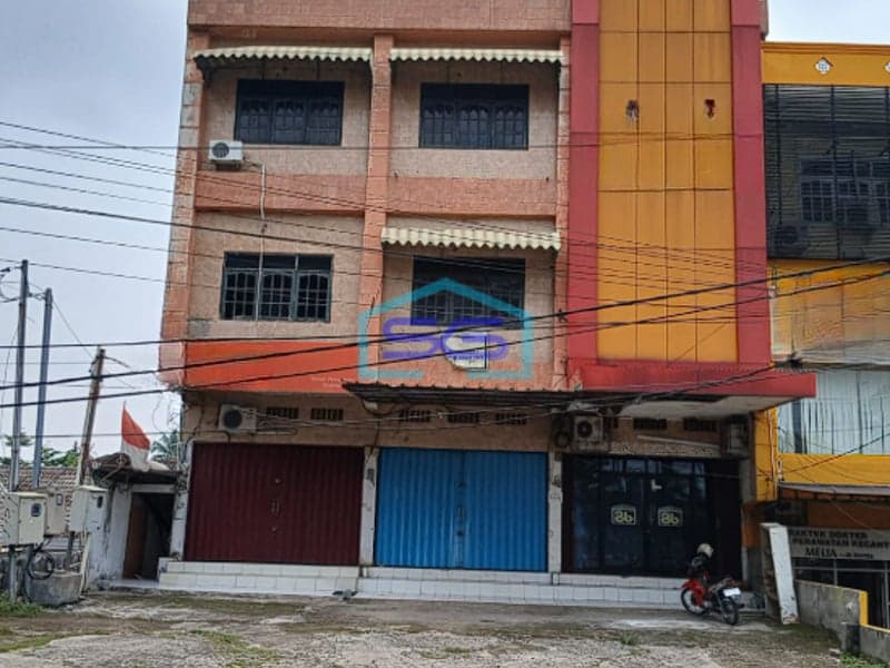 Disewakan Ruko Strategis di Jalan Basuki Rahmat Palembang Luas Bangunan 168m2