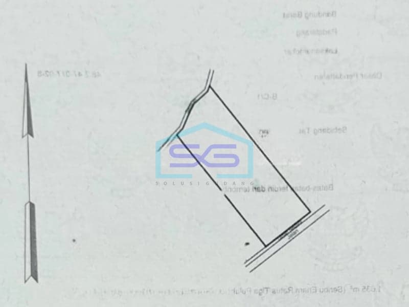 售卖万隆西爪哇巴图加加工业用地，占地面积1635平方米