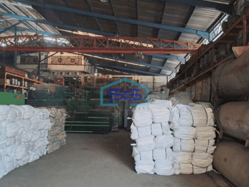 Dijual Gudang Luas Bangunan 3500 m² di Kapuk Kamal Jakarta Barat